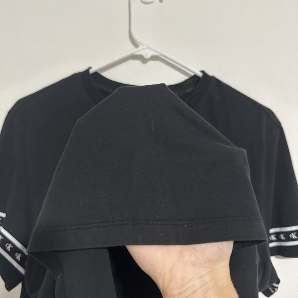 Calvin Klein Men’s Black Short Sleeve T Shirt Logo Size Small - Picture 5 of 5
